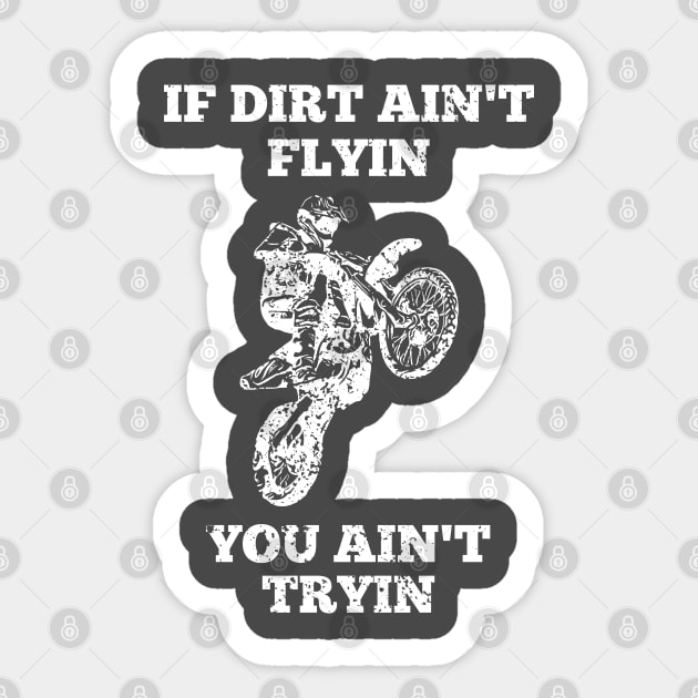 motocross dirt bike Sticker by debageur